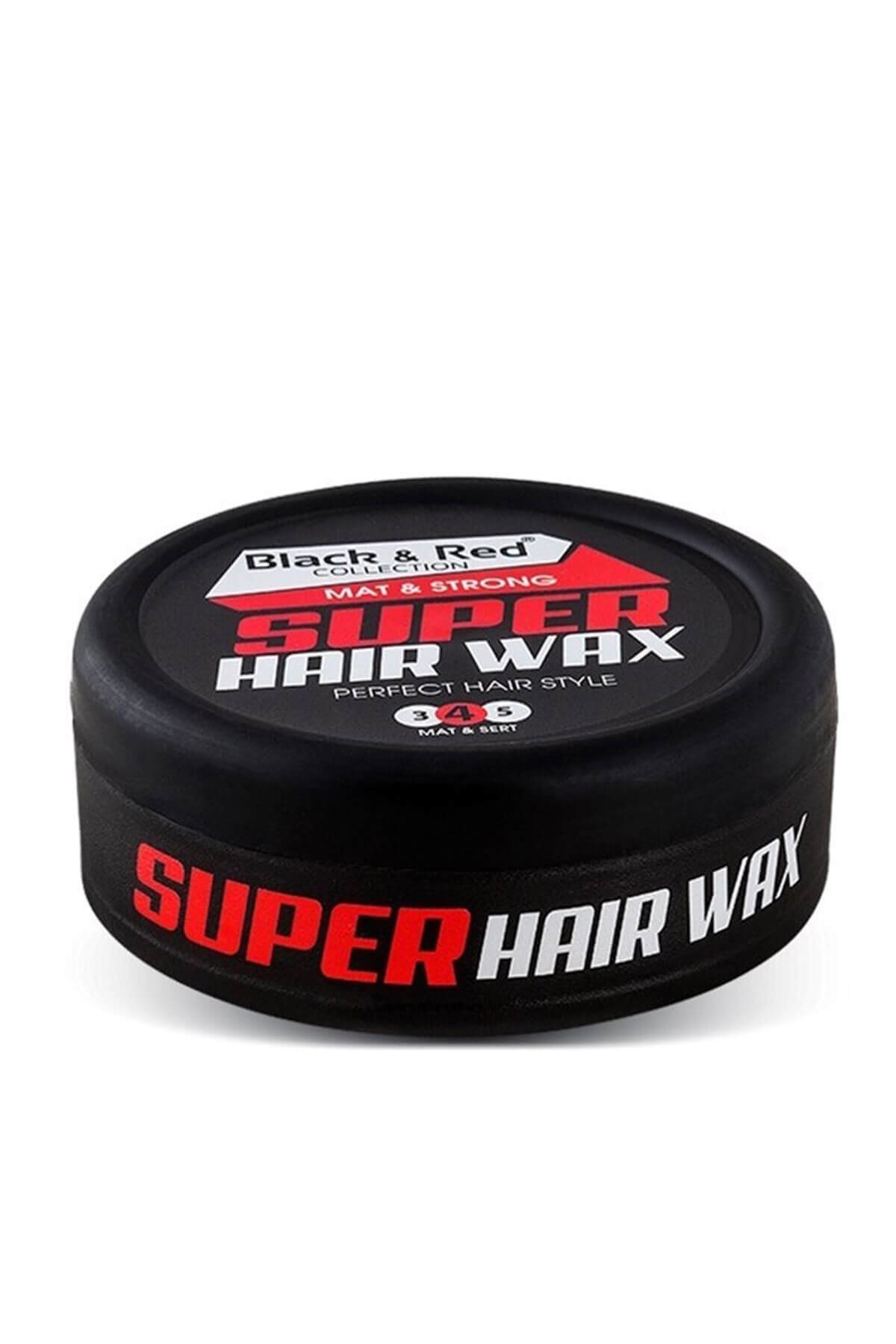 Black Red Wax Mat&Strong 150 Ml