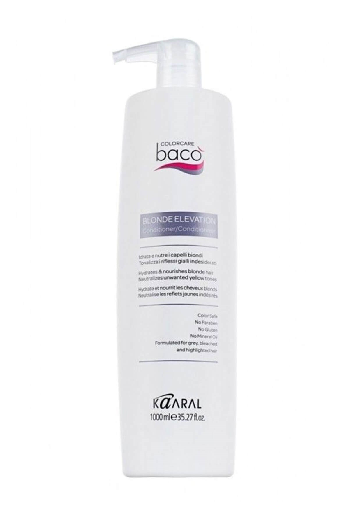 Baco Blonde Elevation Platin Saçlar İçin Mor Pigmentli Saç Kremi 1000 ml