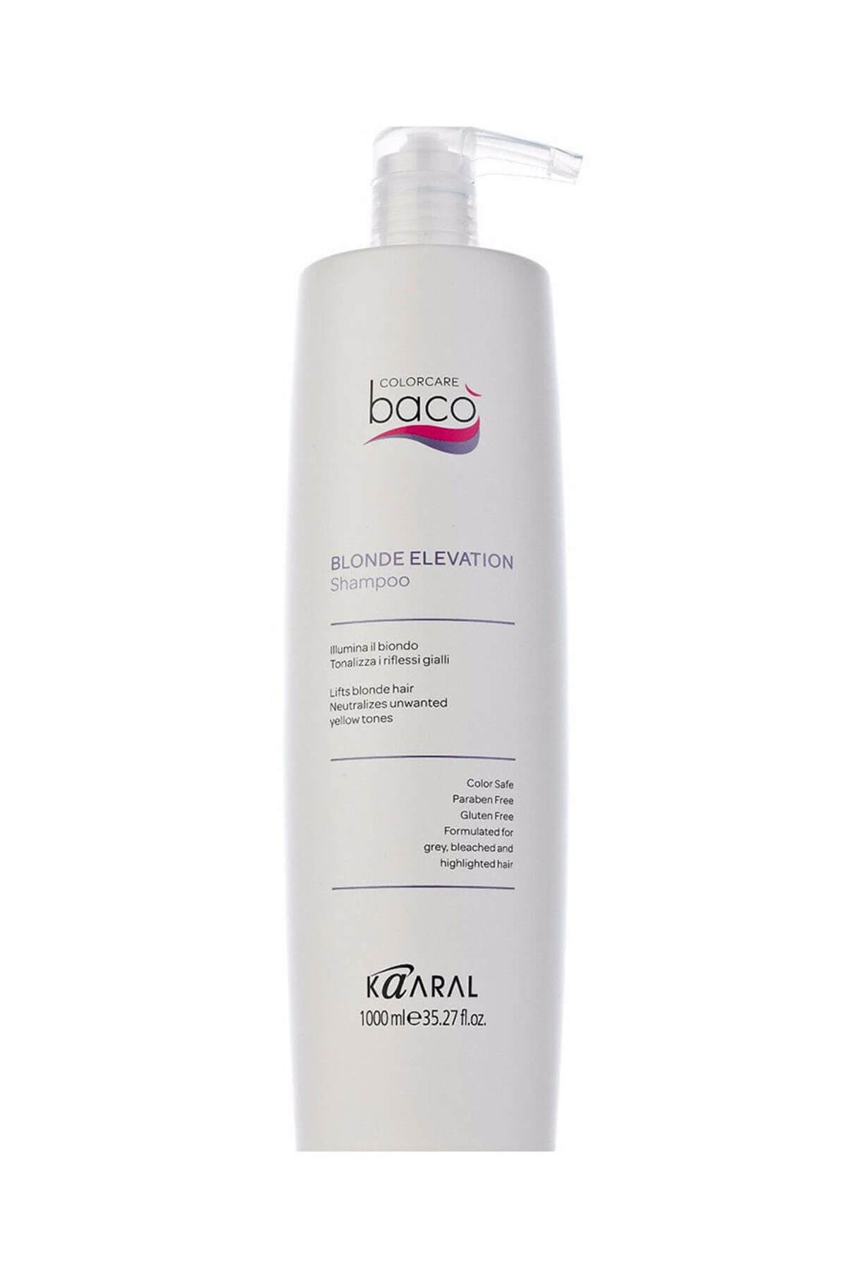 Baco Blonde Elevation Silver Şampuan 1000 ml