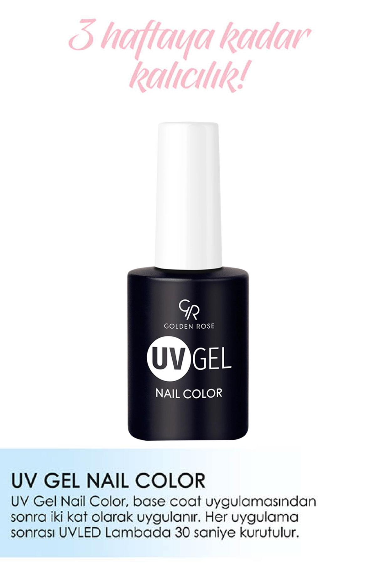 Golden Rose UVGEL Nail Color Kalıcı Oje 101