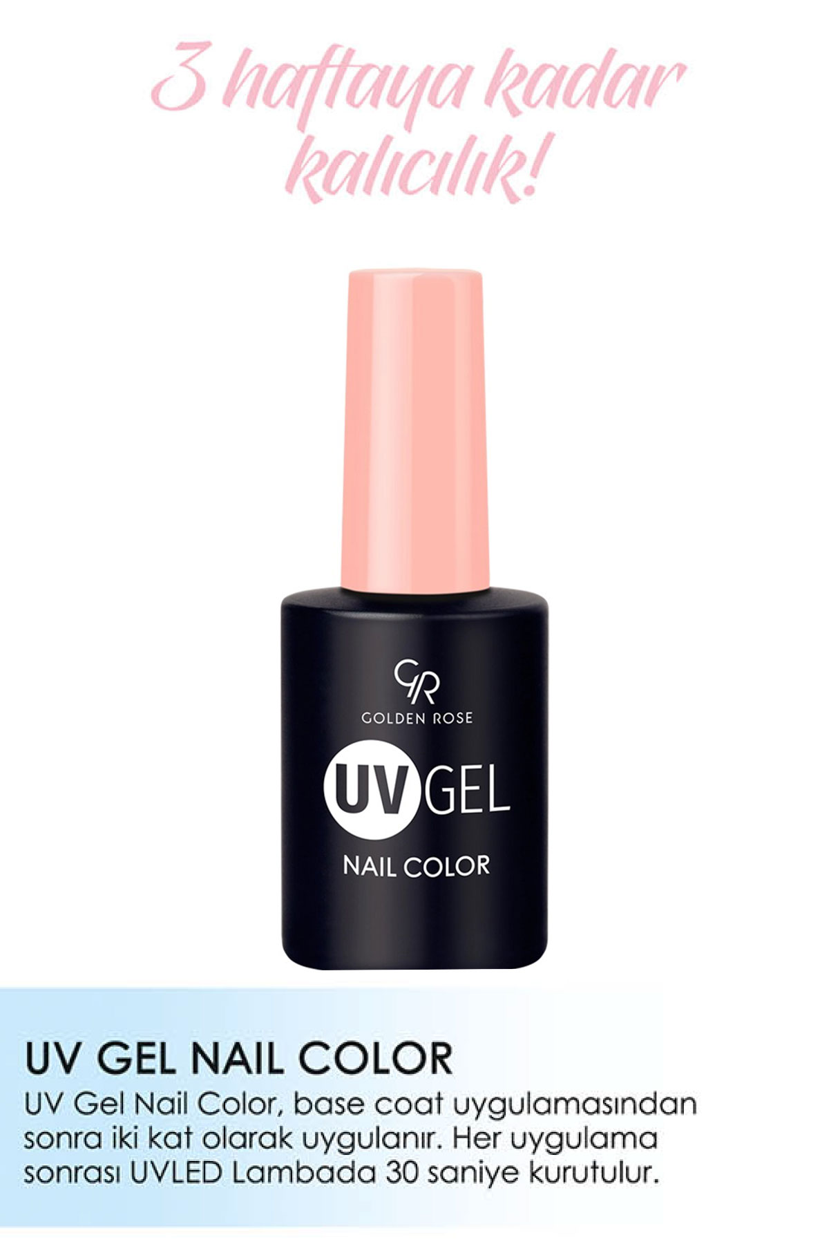 Golden Rose UVGEL Nail Color Kalıcı Oje 108