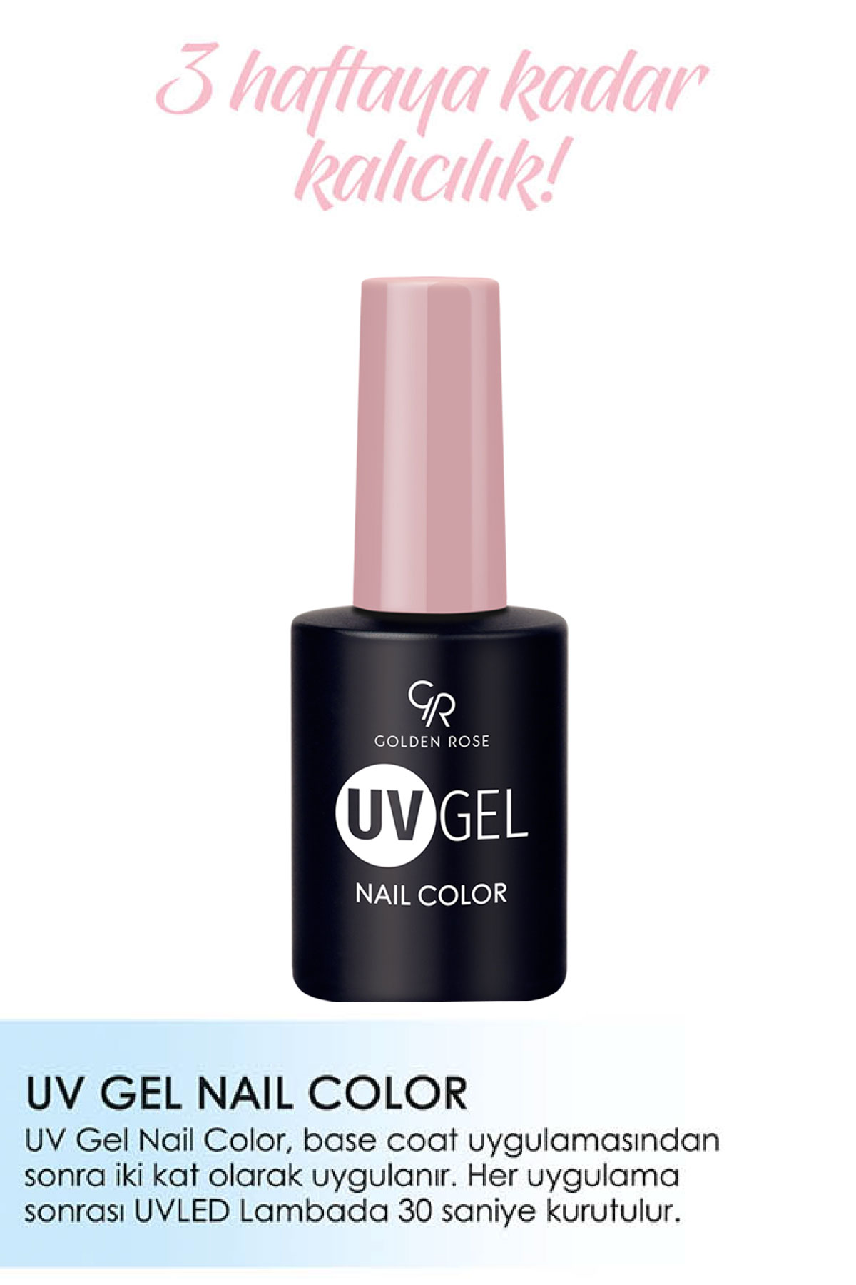 Golden Rose UVGEL Nail Color Kalıcı Oje 111