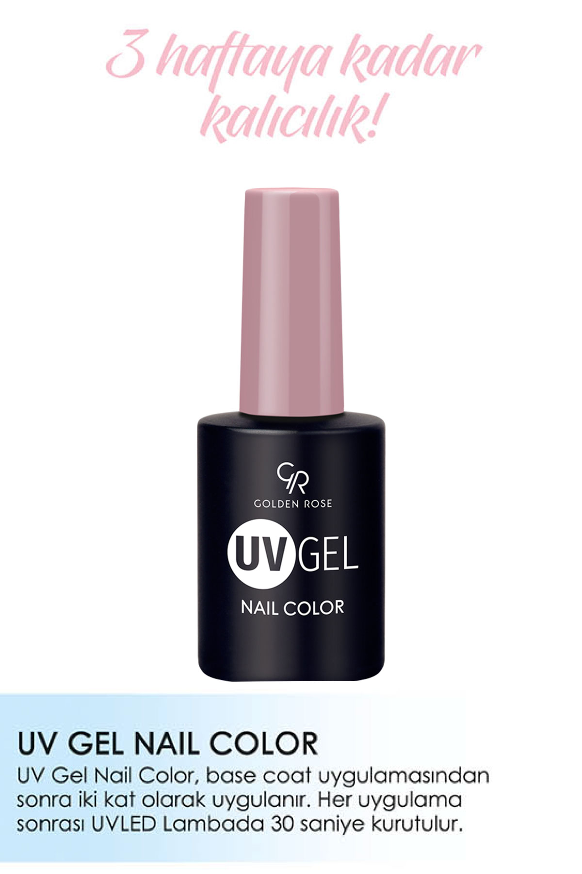 Golden Rose UVGEL Nail Color Kalıcı Oje 113