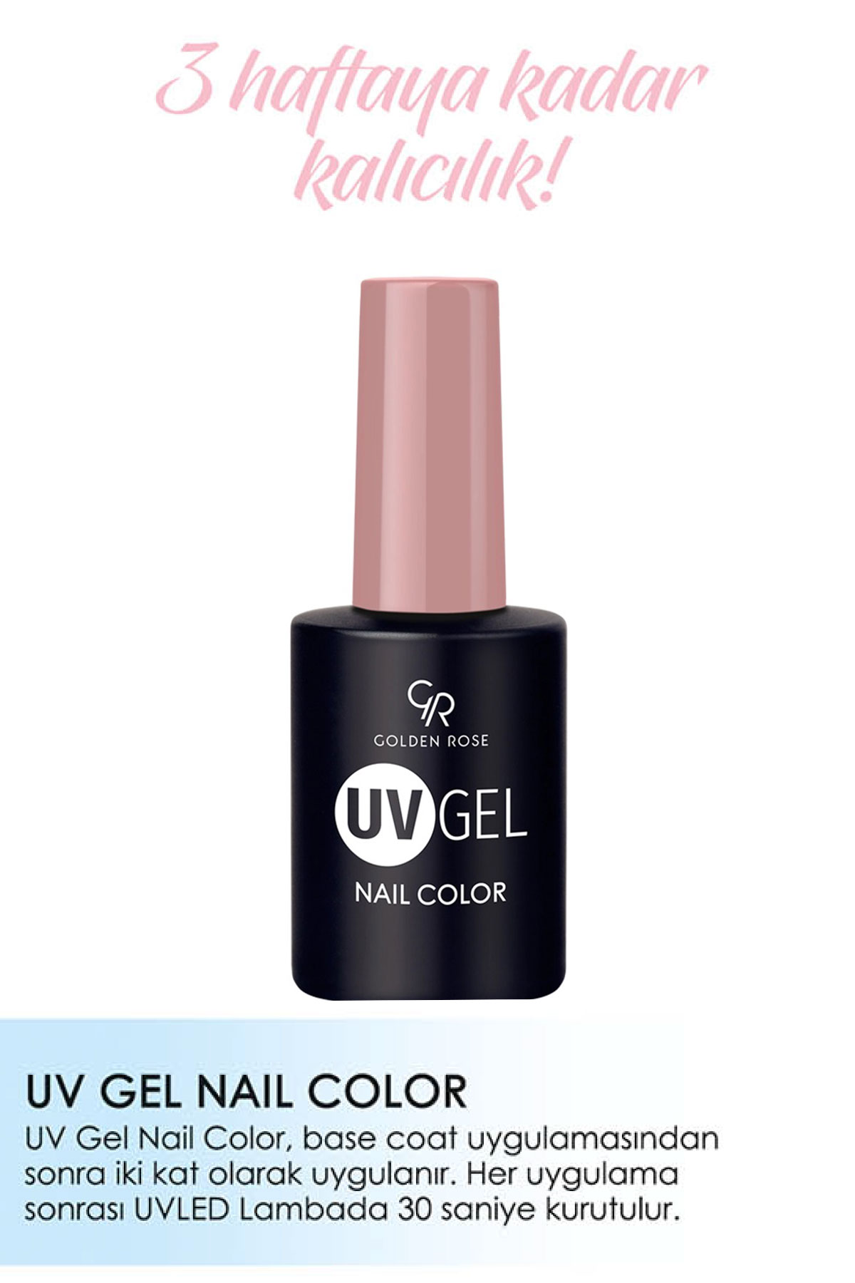 Golden Rose UVGEL Nail Color Kalıcı Oje 116