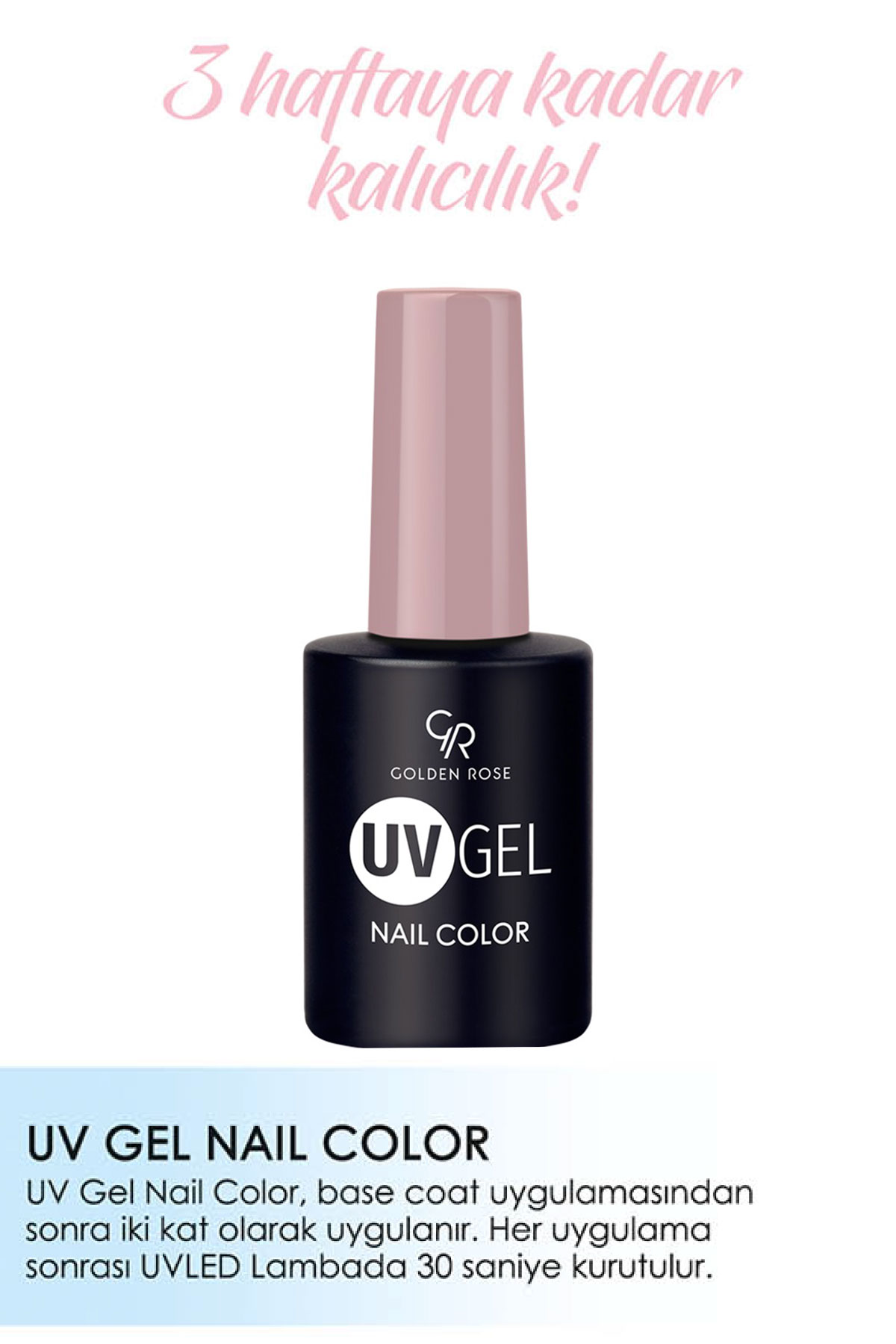 Golden Rose UVGEL Nail Color Kalıcı Oje 119