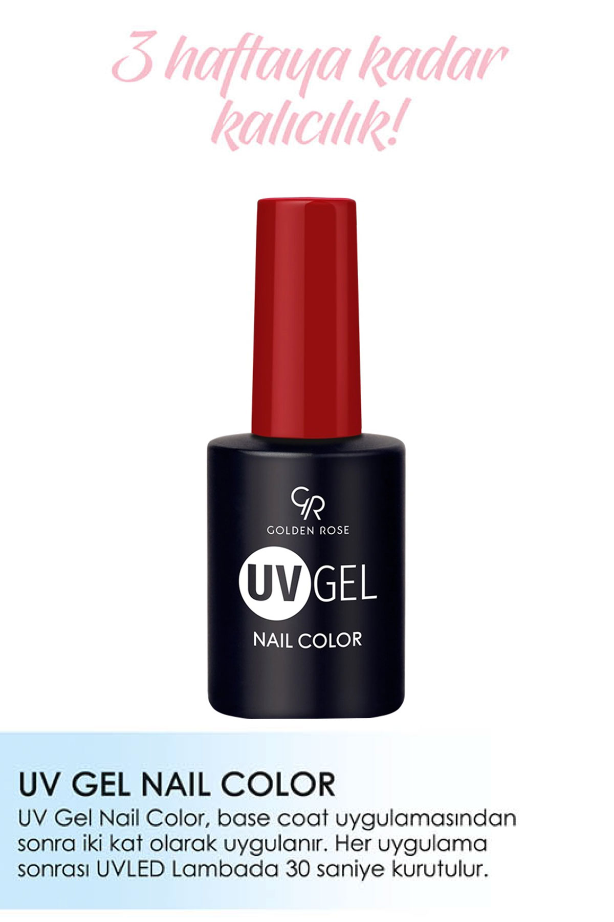 Golden Rose UVGEL Nail Color Kalıcı Oje 126