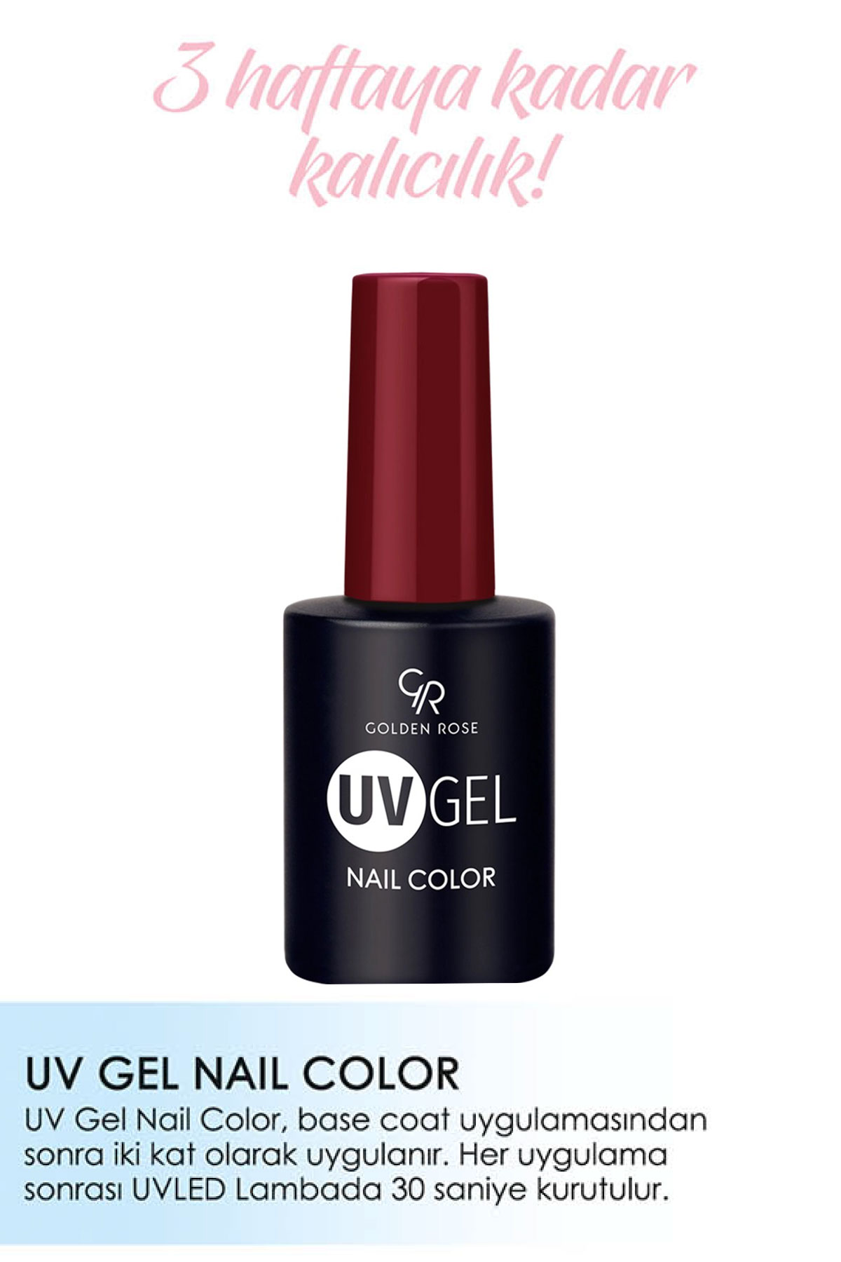 Golden Rose UVGEL Nail Color Kalıcı Oje 128