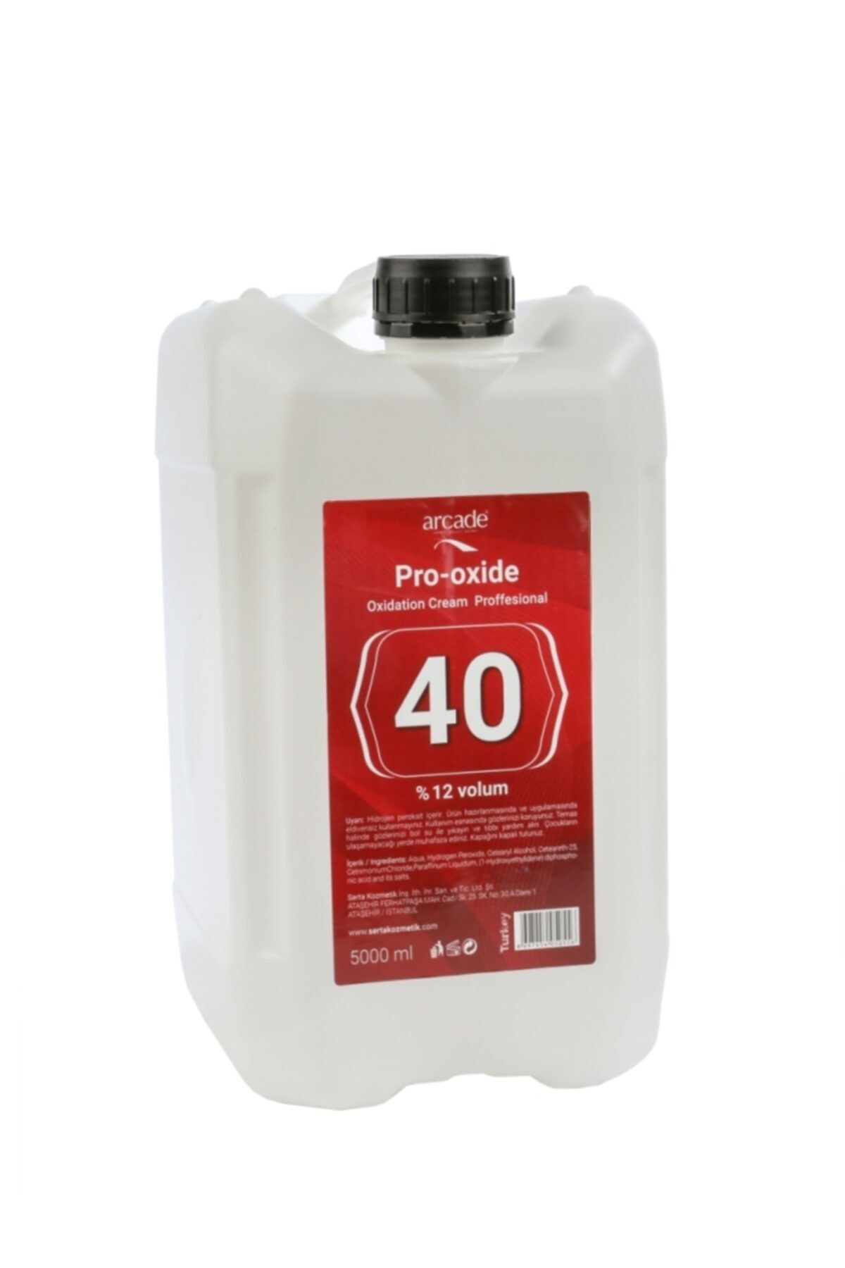 Oksidan Krem Profesyonel 40 %12 5000 ml